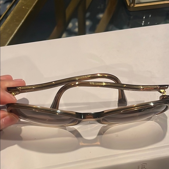 Authentic LOUIS VUITTON 
Gina Sunglasses Z0052W Light Glitter Honey ? main image 9